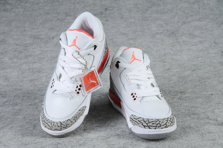 Air Jordan 3 Kid\'S Shoes White/Black Online
